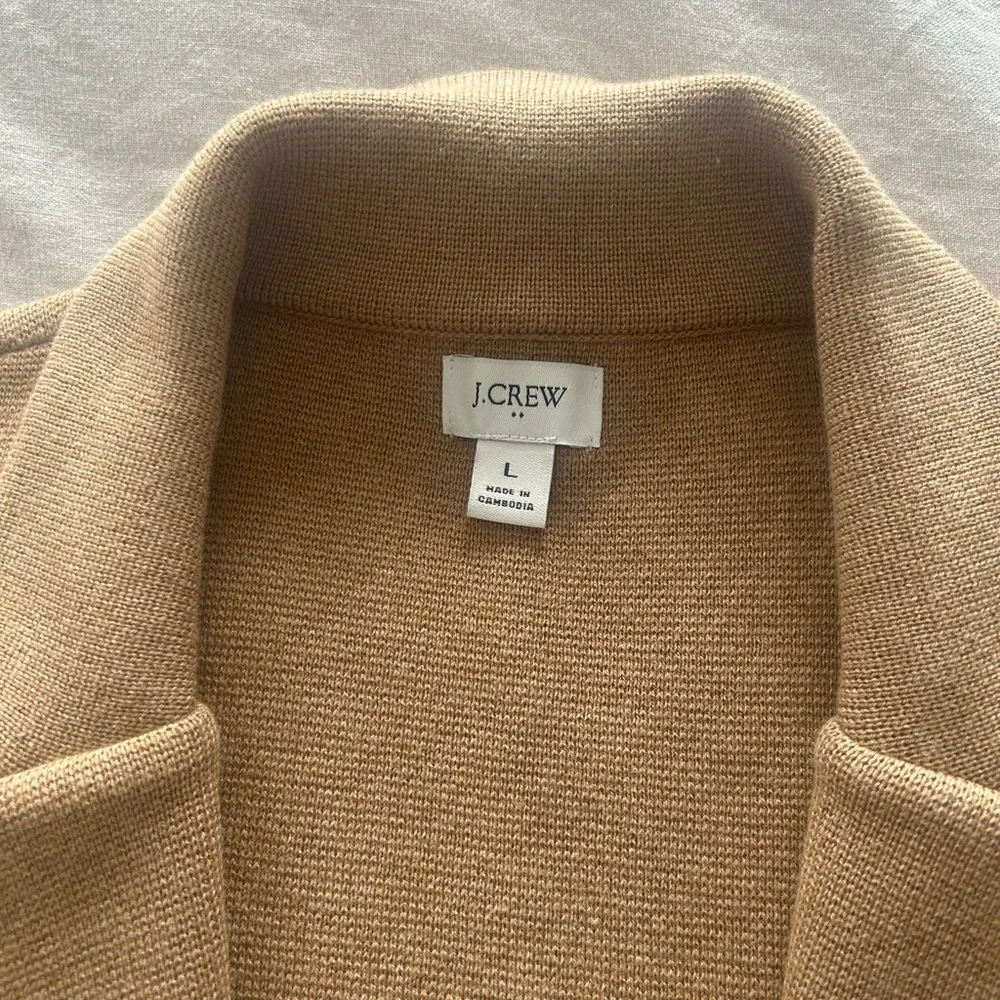 J. Crew Factory Schoolboy Sweater Blazer L
Heather Acorn - Picture 3 of 5